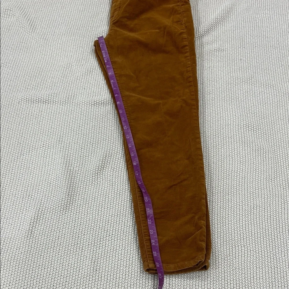 J. Crew Dark Mustard Corduroy Trousers